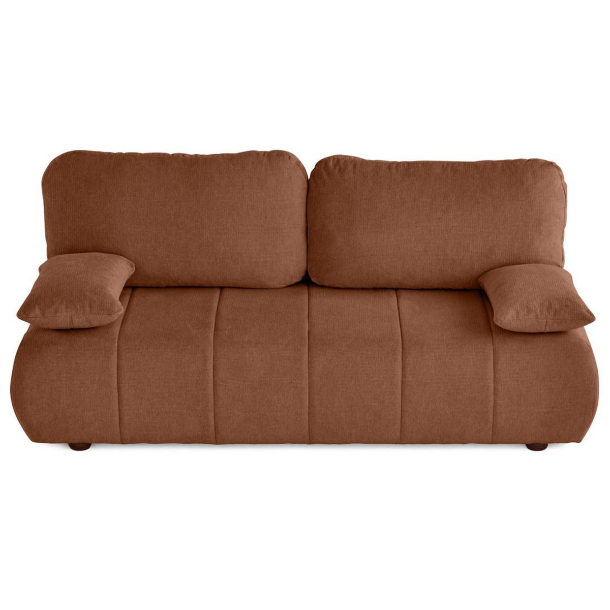 BEST MOBILIER Harper - canapé 3 places convertible avec coffre en tissu texturé