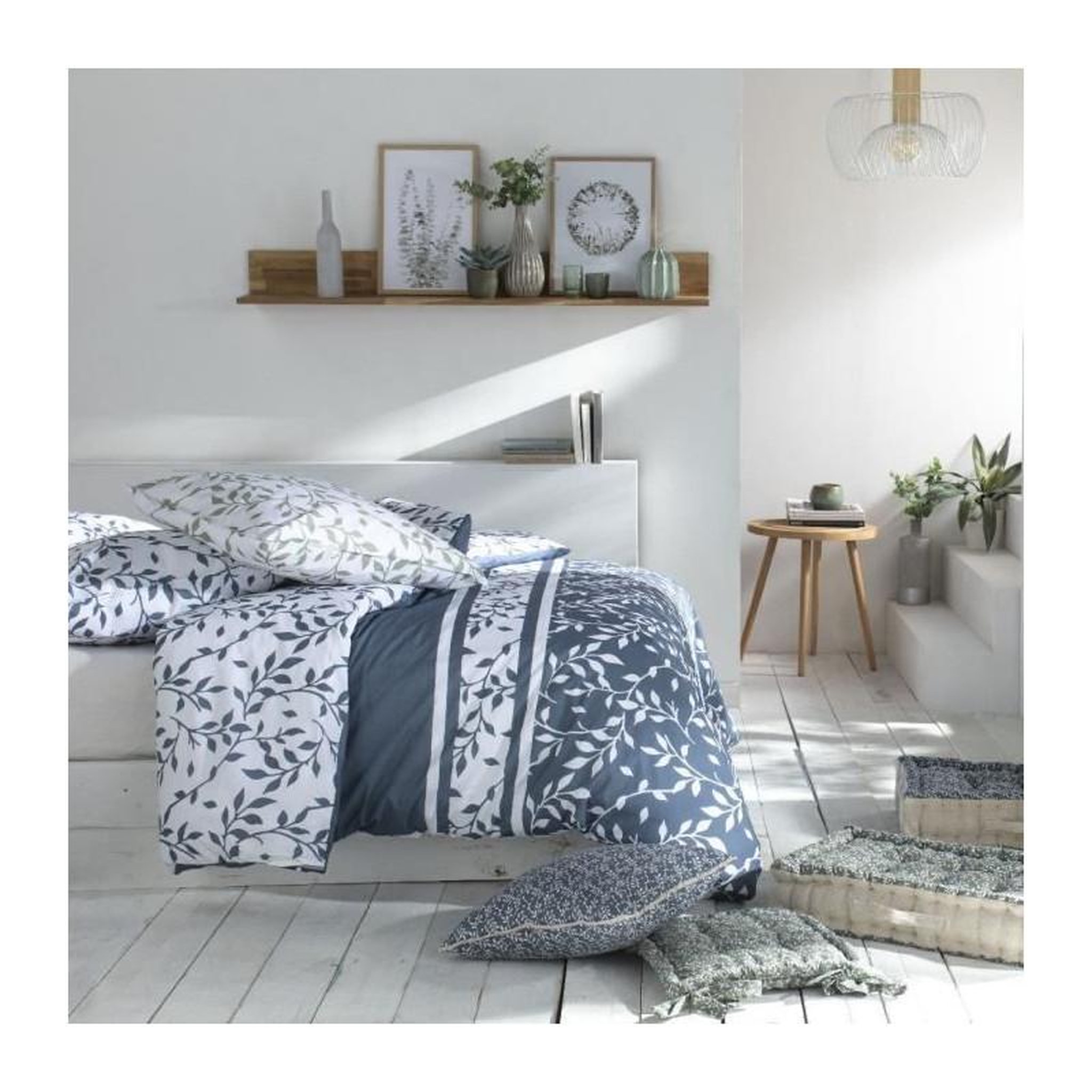 Voir la diapositive 2 : Today Parure de lit - TODAY Flower garden - 220x240 cm - 2 personnes - coton imprimé floral