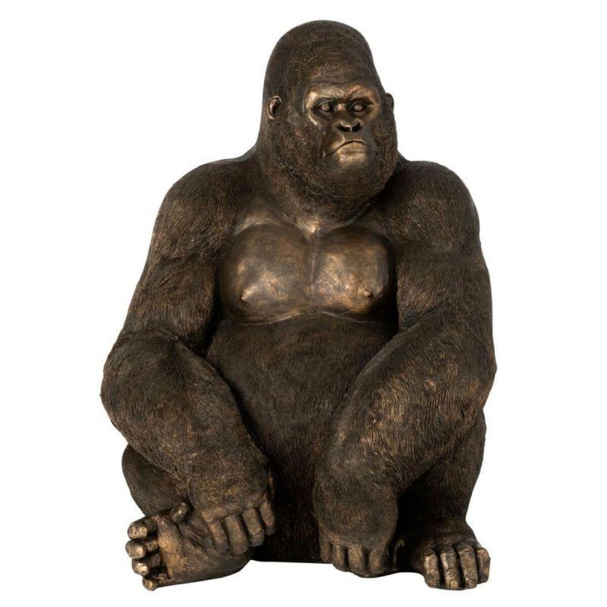 Paris Prix Statuette Déco  Gorille  61cm Marron