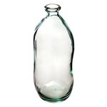 ATMOSPHERA Vase Vintage en Verre  Bouteille  35cm Transparent