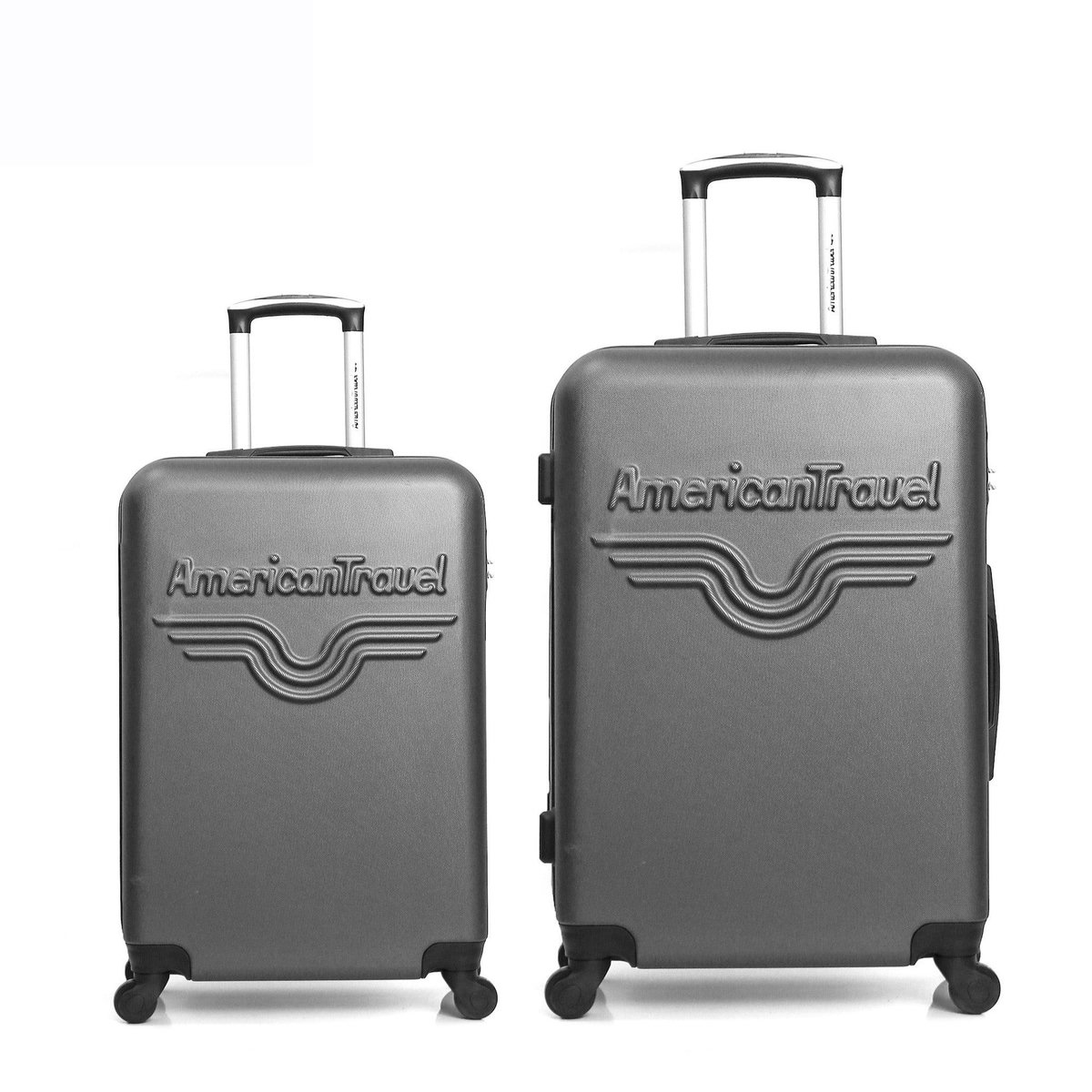 AMERICAN TRAVEL AMERICAN TRAVEL - Lot de 2 - Valise weekend et valise cabine CHELSEA