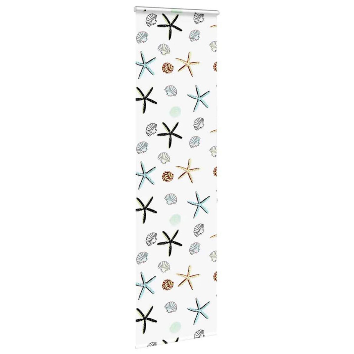 VIDAXL Store enrouleur de douche avec cassette largeur du tissu 66 cm