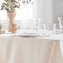 Voir la diapositive 3 : Paris Prix Nappe Jacquard Imprimé  Artea  140x240cm Naturel