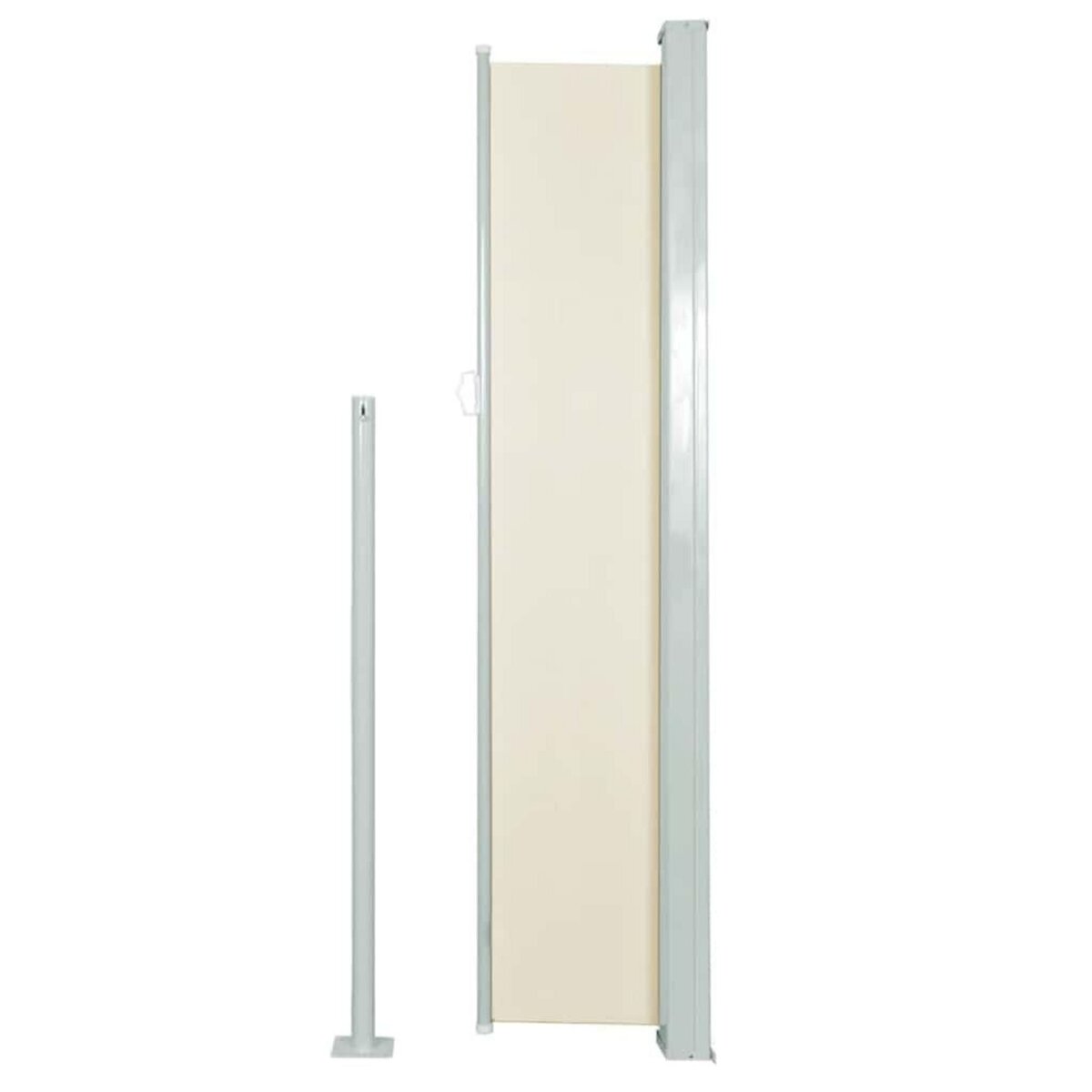 VIDAXL Auvent lateral retractable 160 x 500 cm Creme