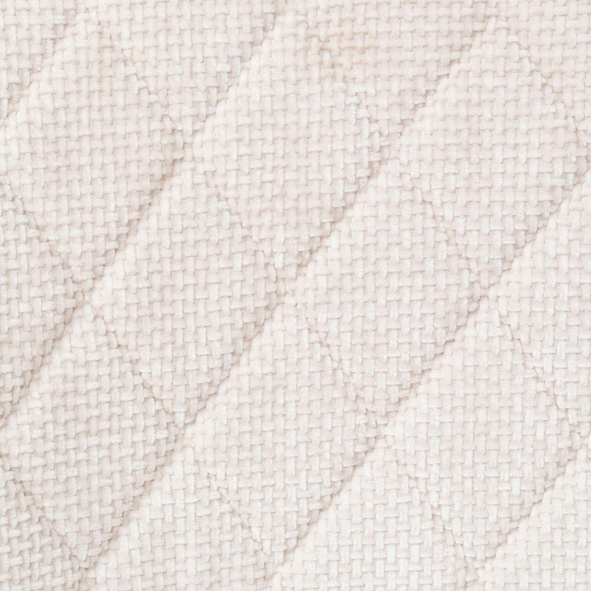 TOILINUX Lot de 2 chaises en tissu chenille SELISO