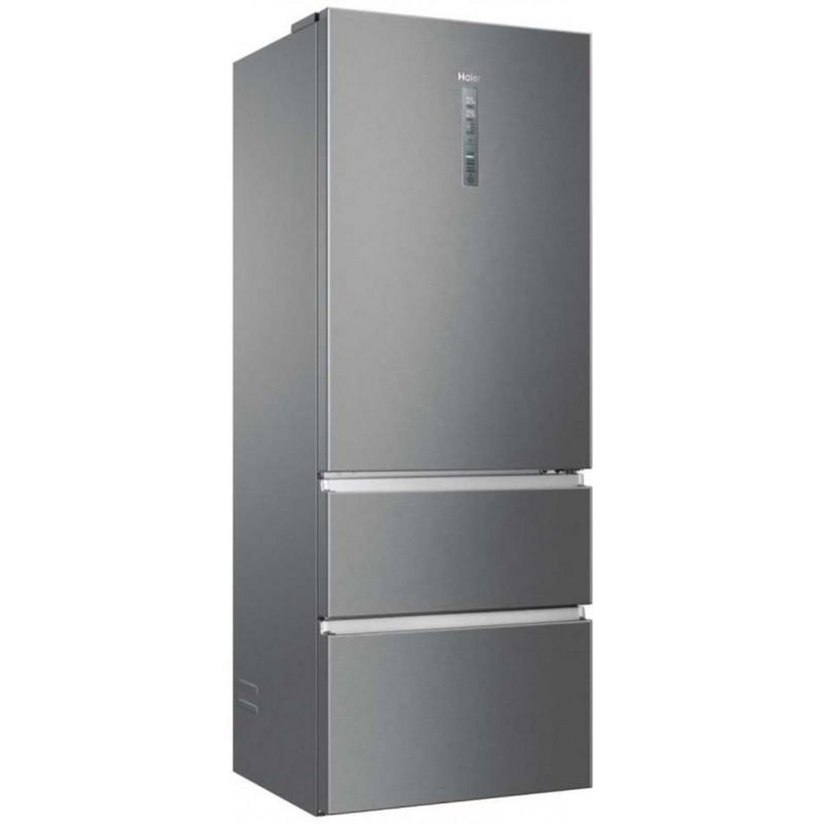 HAIER Réfrigérateur combiné 70cm 431l nofrost platinium - a3fe743cpj