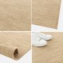 Voir la diapositive 2 : SWEEEK Tapis intérieur/extérieur effet jute coloris naturel, stabilisé aux UV