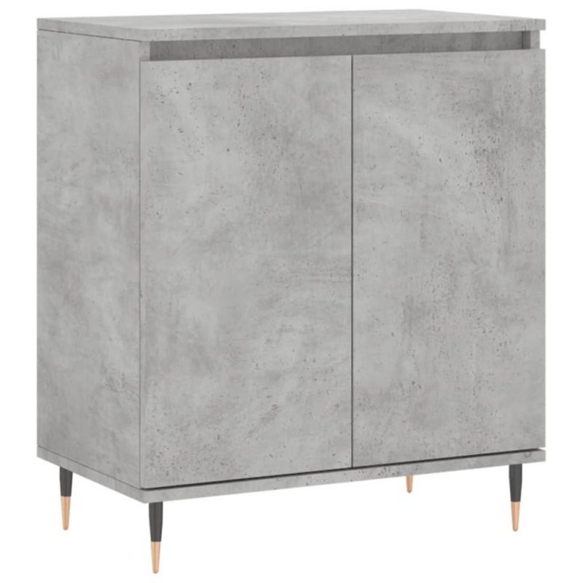 VIDAXL Buffet Gris béton 60x35x70 cm Bois d ingénierie