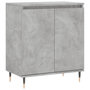 Voir la diapositive 2 : VIDAXL Buffet Gris béton 60x35x70 cm Bois d ingénierie
