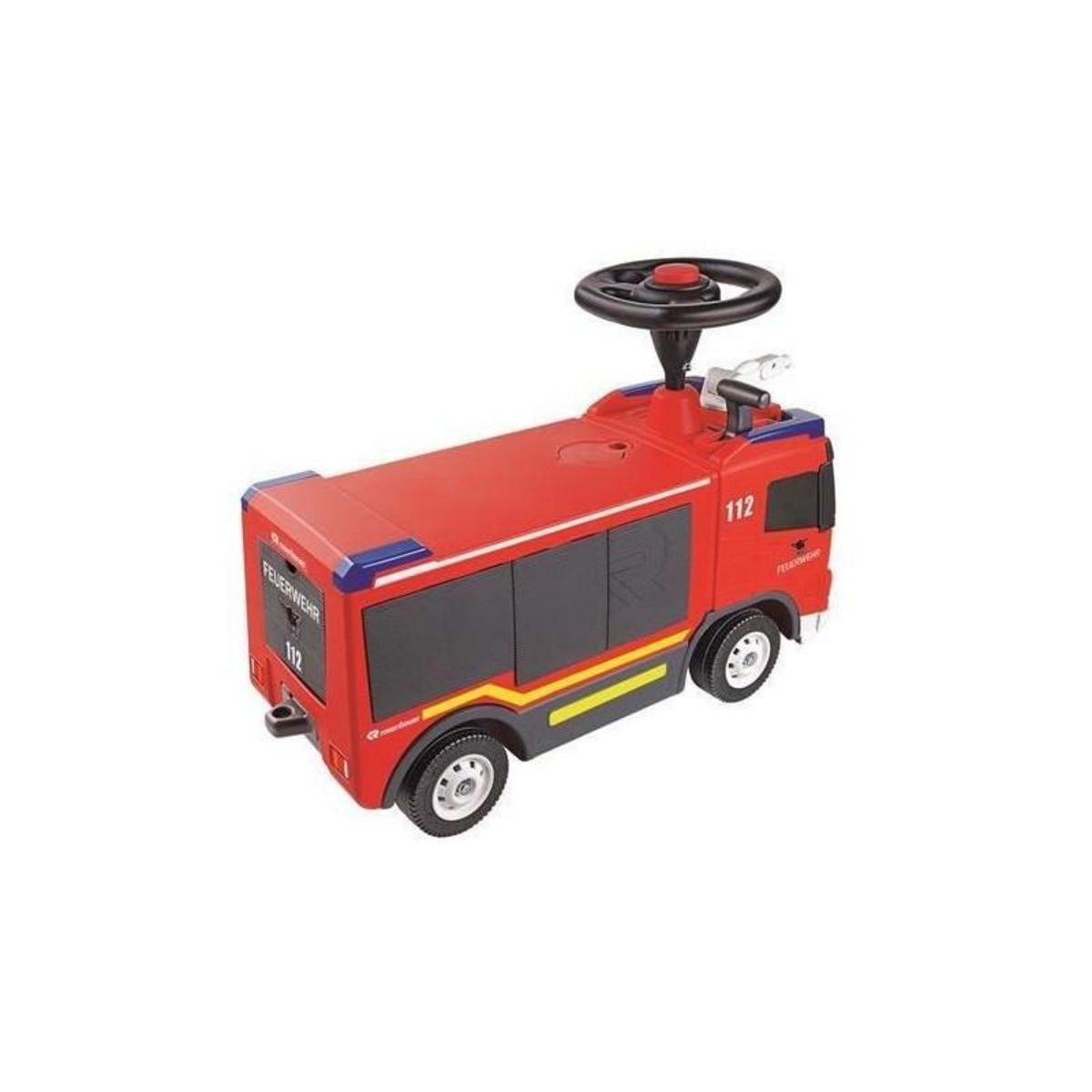 SMOBY Smoby - Big Camion de Pompier lance a eau - Volant avec klaxon - Fonction lance a eau - H 440mm - Dés 2 ans - Fabriqué en Euro