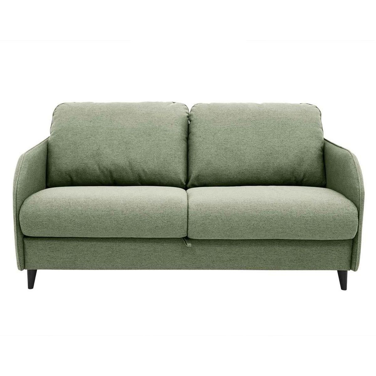 BEST MOBILIER Cosmos - canapé 3 places convertible express couchage quotidien 140 cm matelas 11 cm en tissu