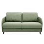 Voir la diapositive 3 : BEST MOBILIER Cosmos - canapé 3 places convertible express couchage quotidien 140 cm matelas 11 cm en tissu