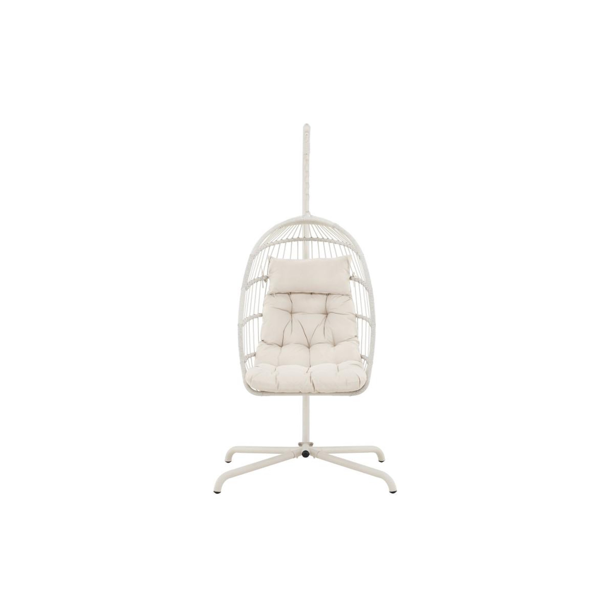 Voir la diapositive 4 : Paris Prix Fauteuil suspendu  trezza  198cm beige