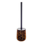 FIVE Brosse WC en Verre  Dotty  39cm Marron