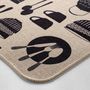 Voir la diapositive 2 : Paris Prix Tapis Multi-Usage Tissé  Kitchen  45x75cm Naturel