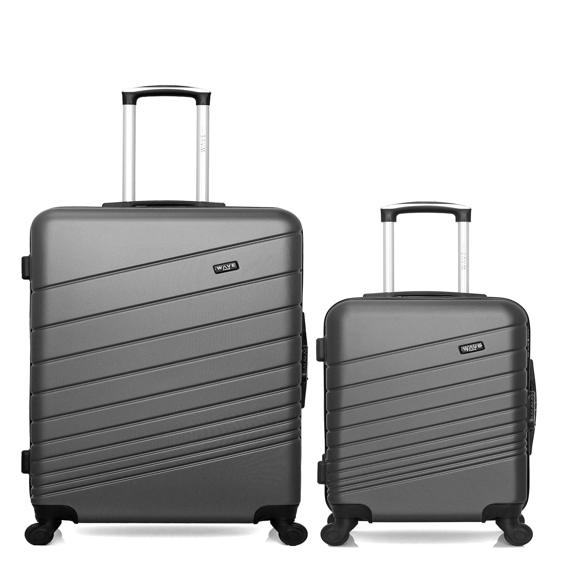 WAVE PARIS Lot de 2 - valises grand format et cabine tigre