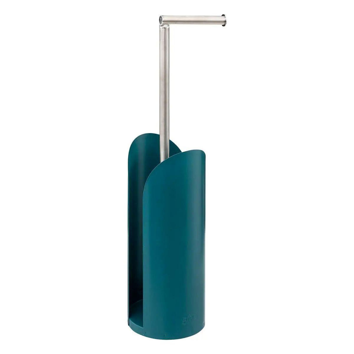 FIVE Dérouleur Papier Toilette  Flexible  60cm Bleu Pétrole