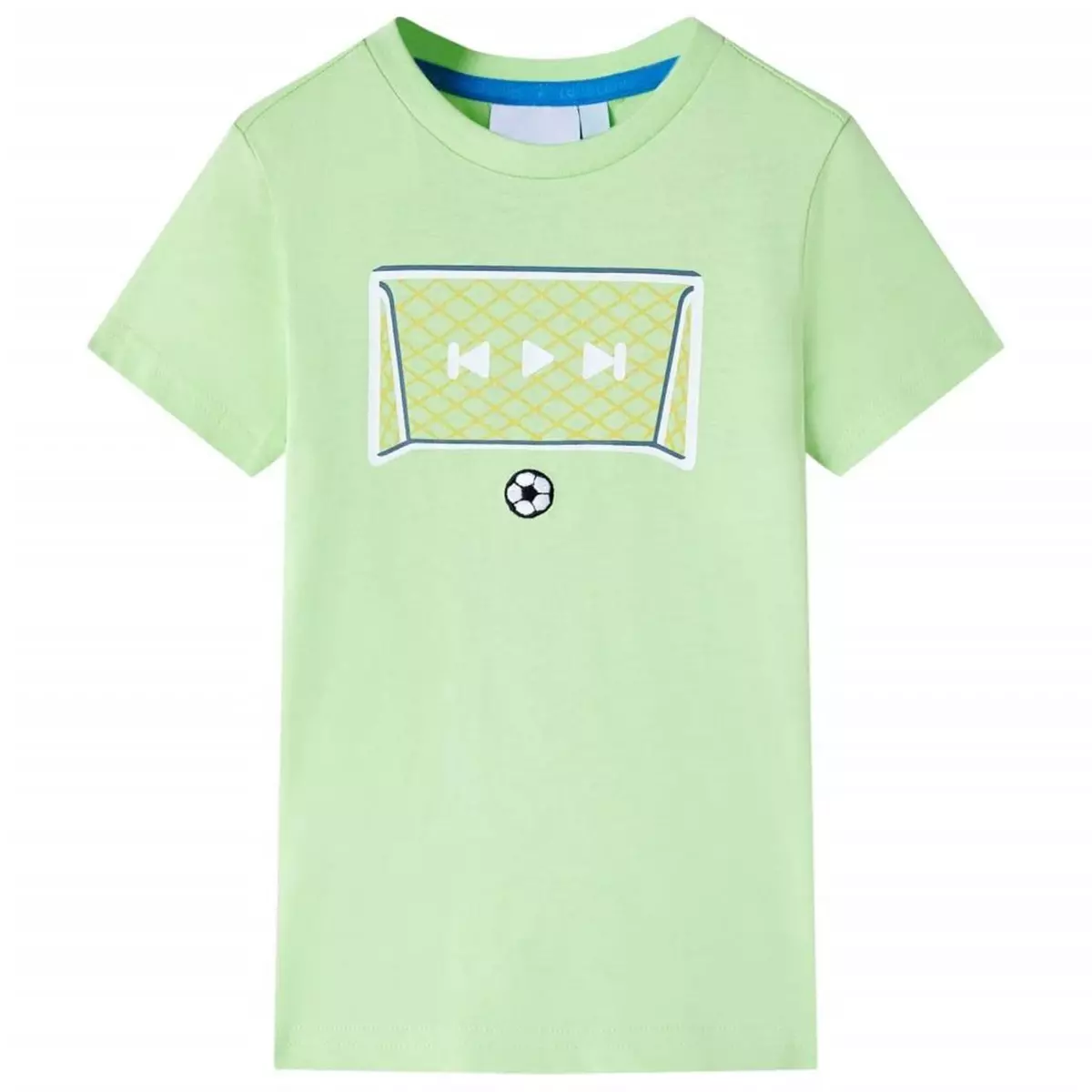 VIDAXL T-shirt pour enfants vert citron 128