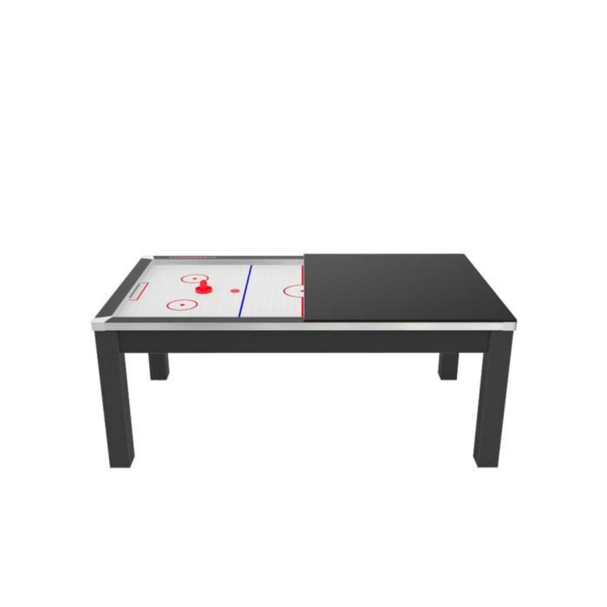 Paris Prix Table de Air Hockey Convertible  Calgary  213cm Noir