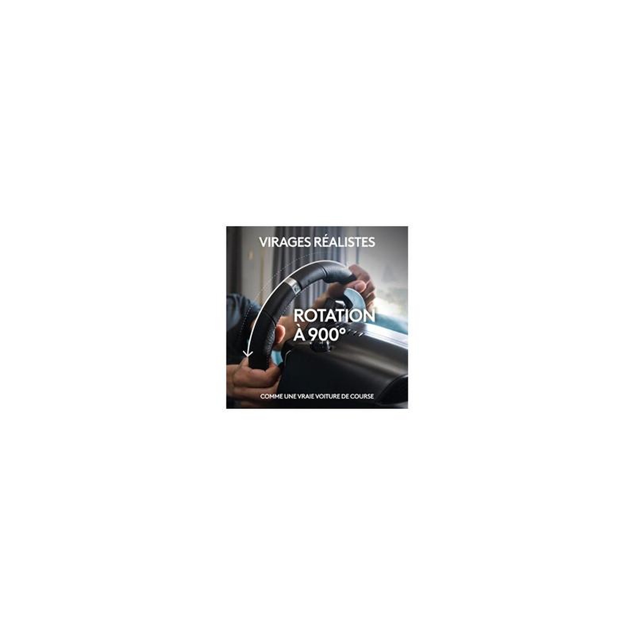 Voir la diapositive 3 : Logitech Volant gaming Logitech G920 Driving Force volant de course et pedales, retour de force realiste pour Xbox, PC et Mac