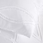 Voir la diapositive 2 : TODAY Parure housse de couette tufté en polyester CRAIE