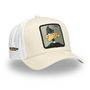 Voir la diapositive 4 : CAPSLAB Casquette trucker en sergé de coton Looney Tunes Daffy