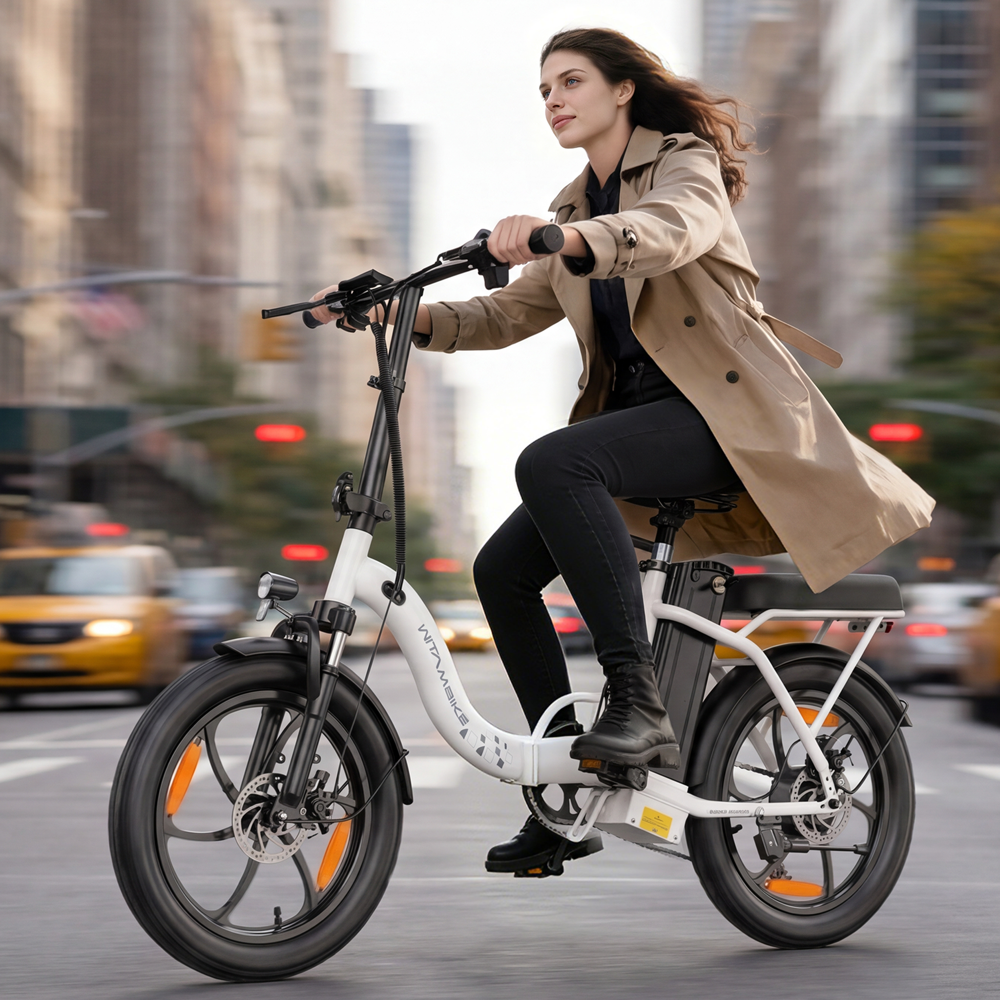 Voir la diapositive 4 : WITAMBIKE Vélo électrique pliant Witambike C16