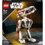 LEGO Star Wars 75335 BD-1, Construction de Maquette, Figurine Droïde, Décoration, Cadeau