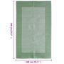Voir la diapositive 6 : VIDAXL Tapis d'exterieur ARAKIL vert 140 x 200 cm PP