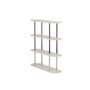 Voir la diapositive 3 : Paris Prix Étagère Design 4 Niveaux  Zino  120cm Blanc