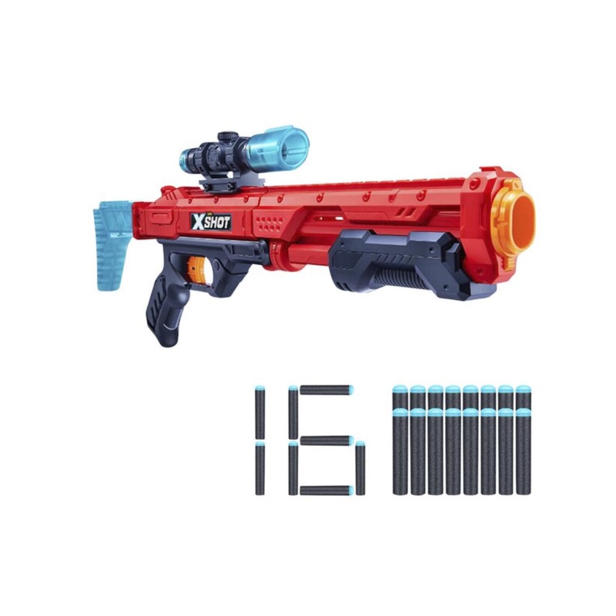 Voir la diapositive 2 : ZURU Fusil Xshot Excel hawk eye