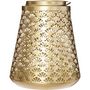 Voir la diapositive 2 : ATMOSPHERA Lanterne en Métal Design  Feel  19cm Or