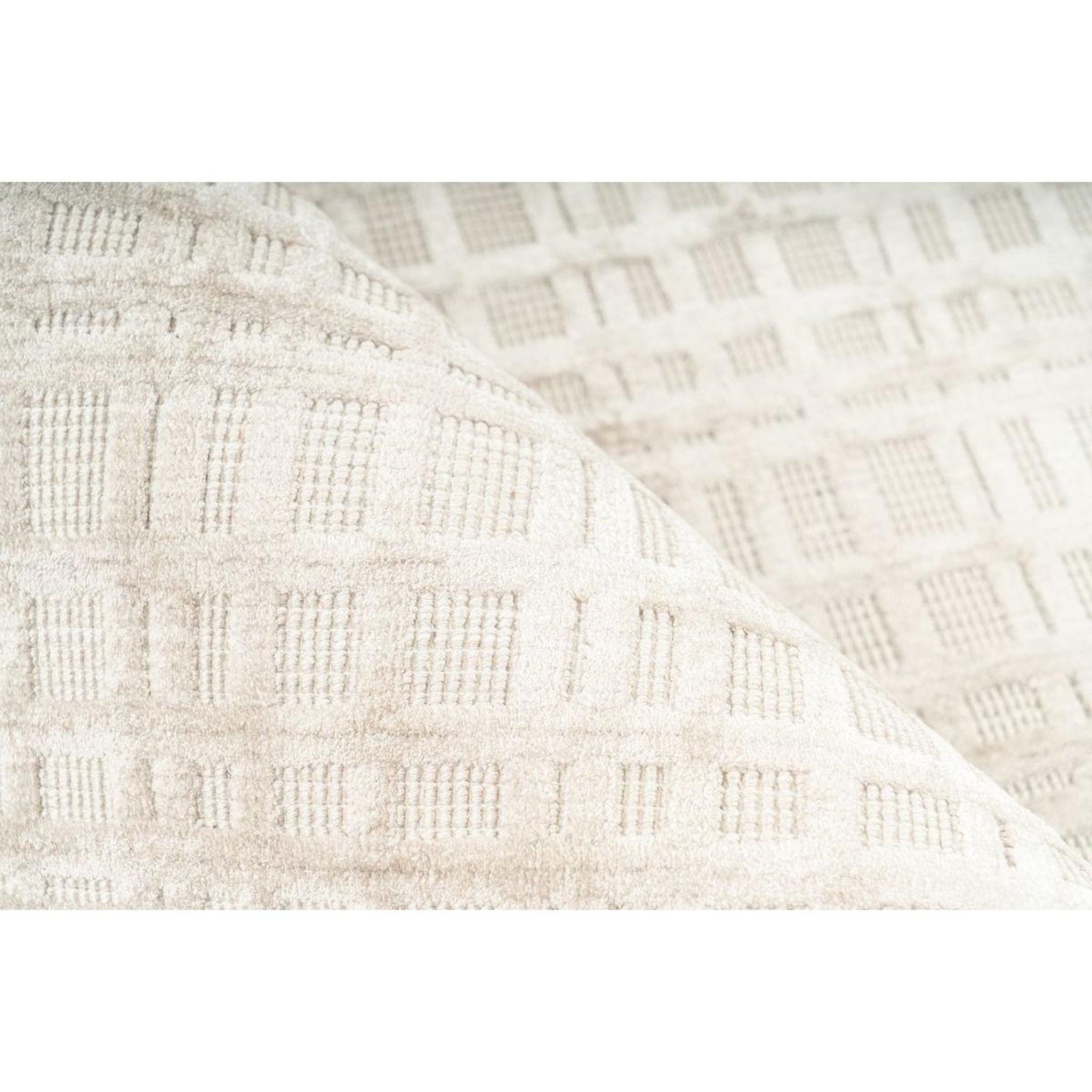 Voir la diapositive 2 : Paris Prix Tapis tissé à la main  karma  beige argent
