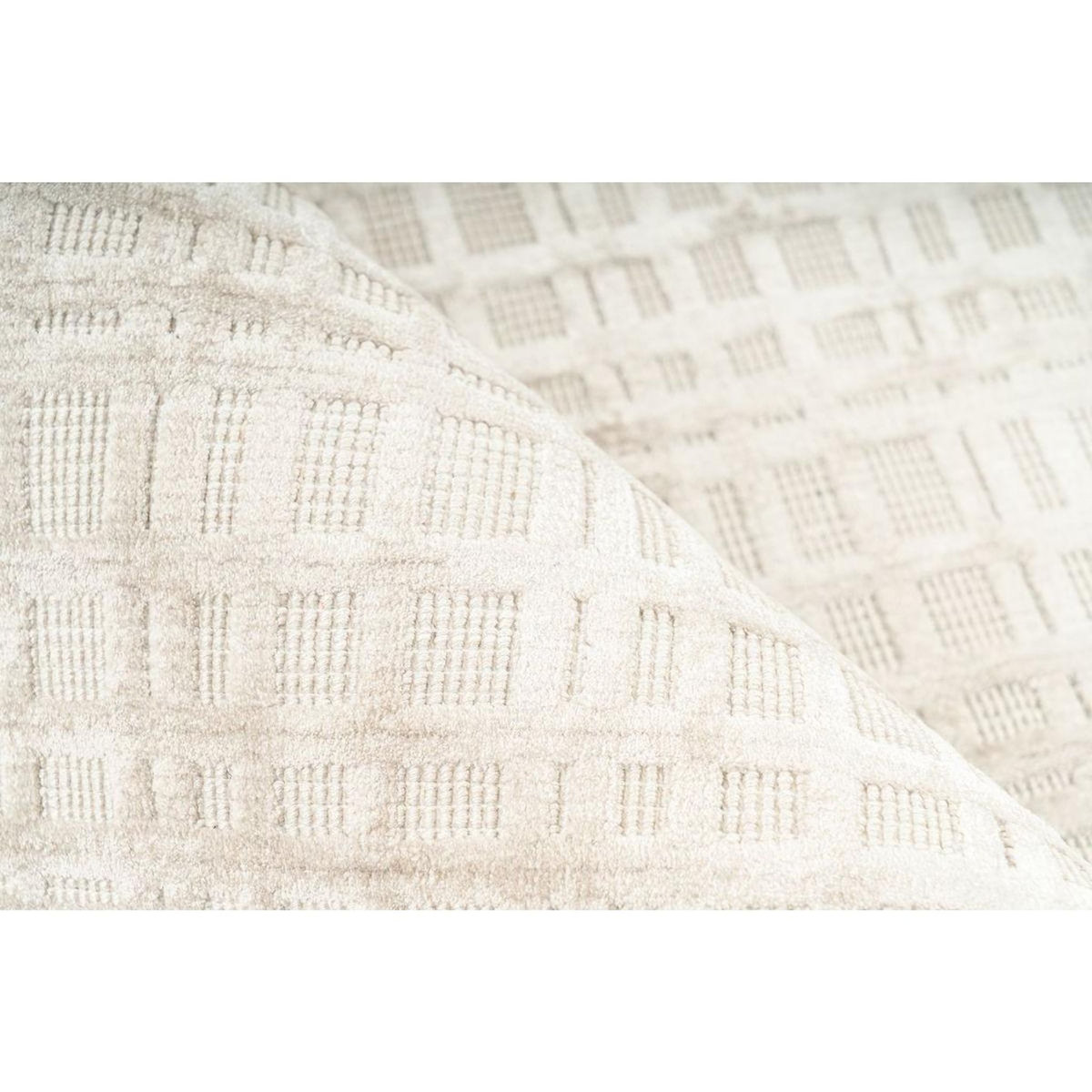Paris Prix Tapis Tissé à la Main  Karma  Beige Argent