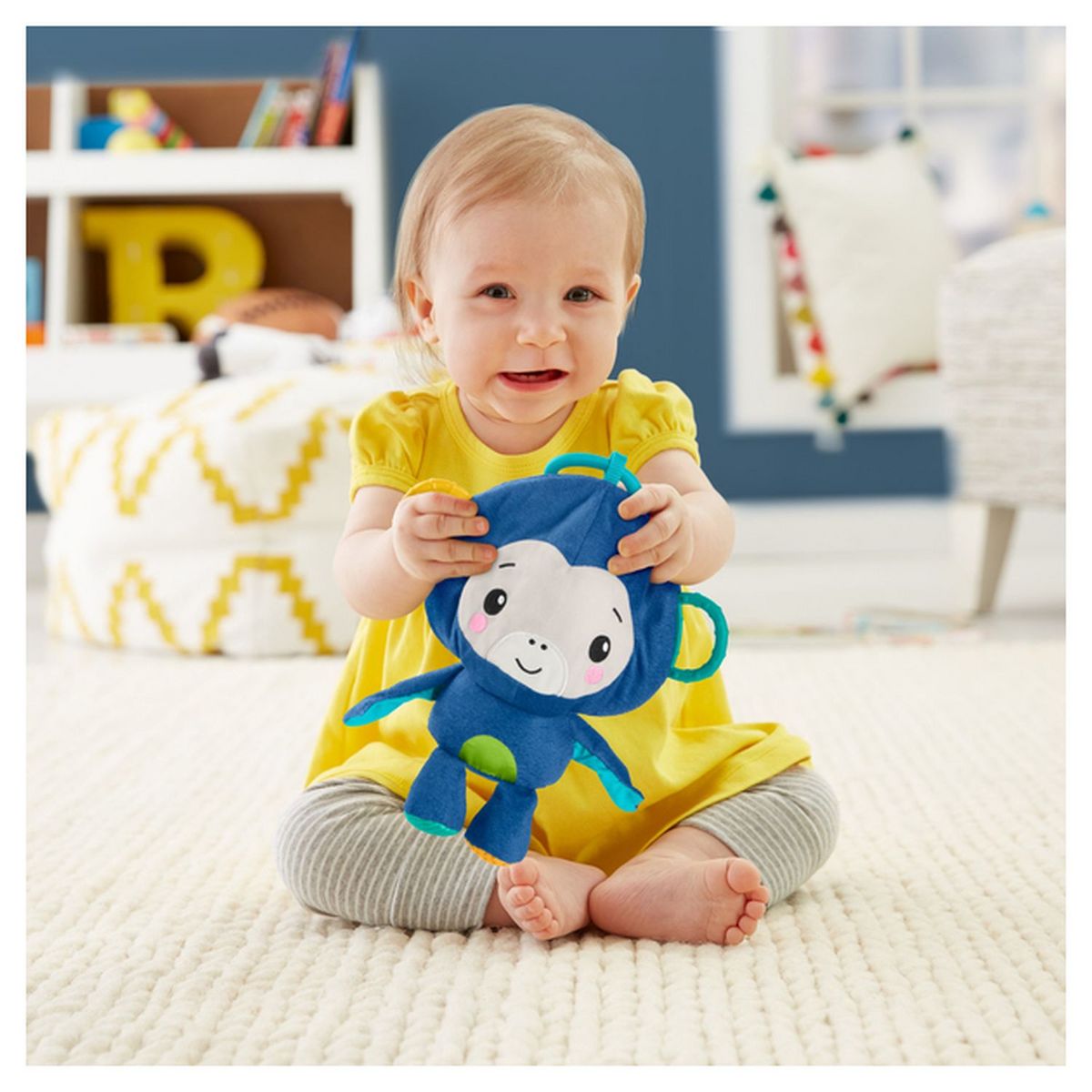 MATTEL Fisher-Price Singe balle d'activités 2 en 1