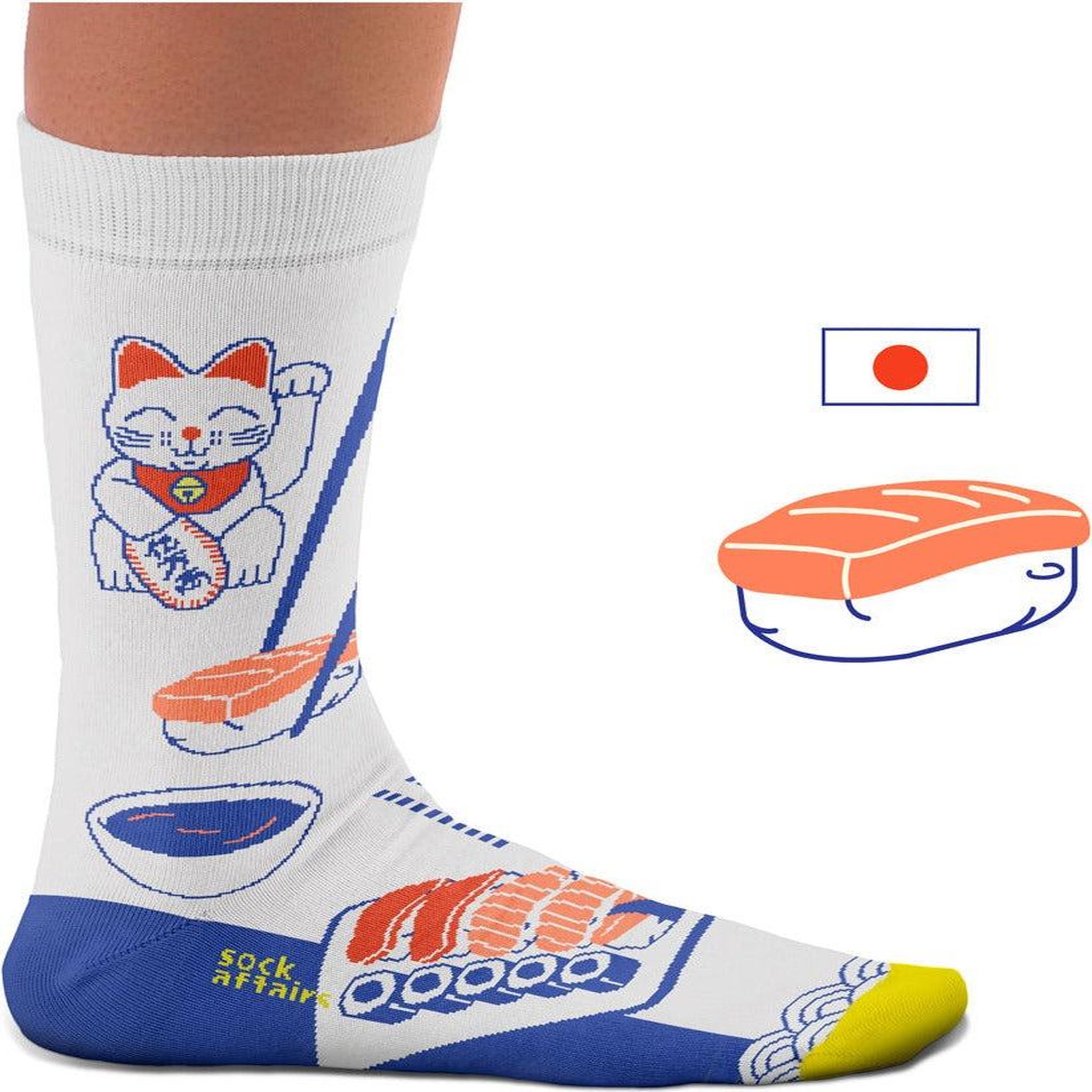Voir la diapositive 4 : SOCK AFFAIRS Chaussettes sock affairs sushi
