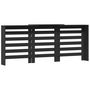 Voir la diapositive 5 : VIDAXL Cache-radiateur noir 205x21,5x83,5 cm bois d'ingenierie