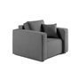 Voir la diapositive 1 : BEST MOBILIER Topaze - fauteuil - en tissu