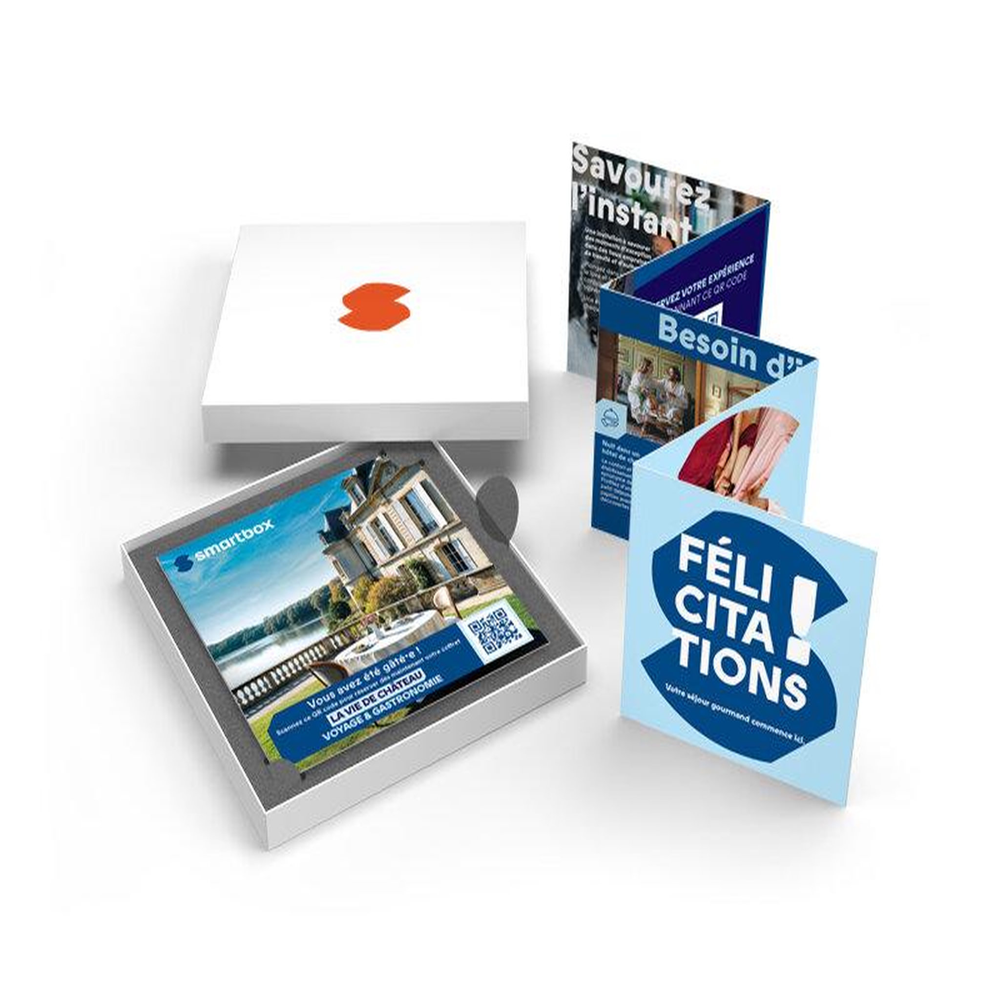 Voir la diapositive 2 : Smartbox La vie de château - Voyage & gastronomie - Coffret Cadeau Séjour