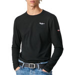 Pepe Jeans T-Shirt Manches Longues Noir Homme Pepe jeans Original Basic 2. Coloris disponibles : Noir