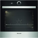 BRANDT Four intégrable multifonction 73l 60cm a pyrolyse inox - bxp5471x