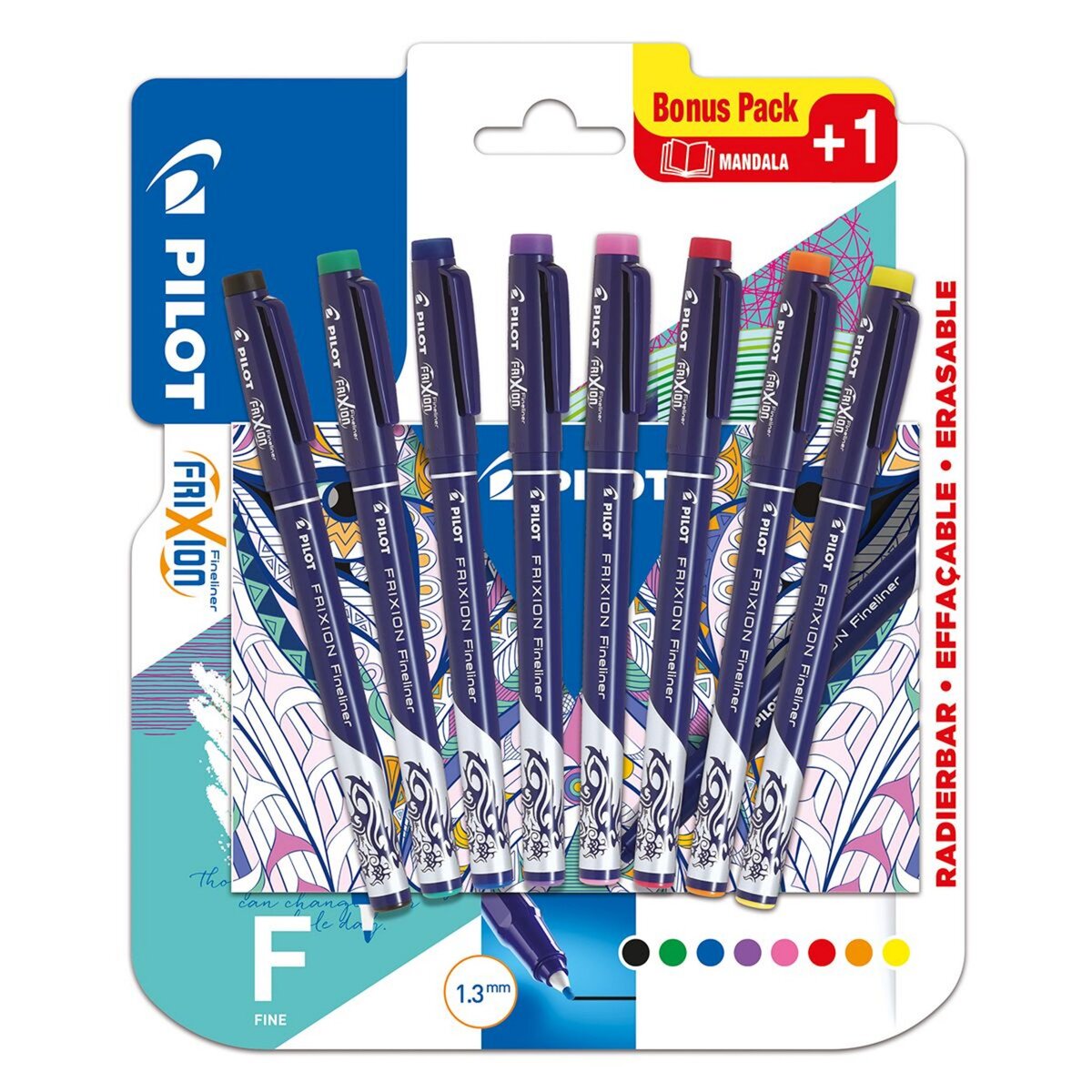 STYLO FRIXION FINELINER EFFACABLE POINTE FINE
