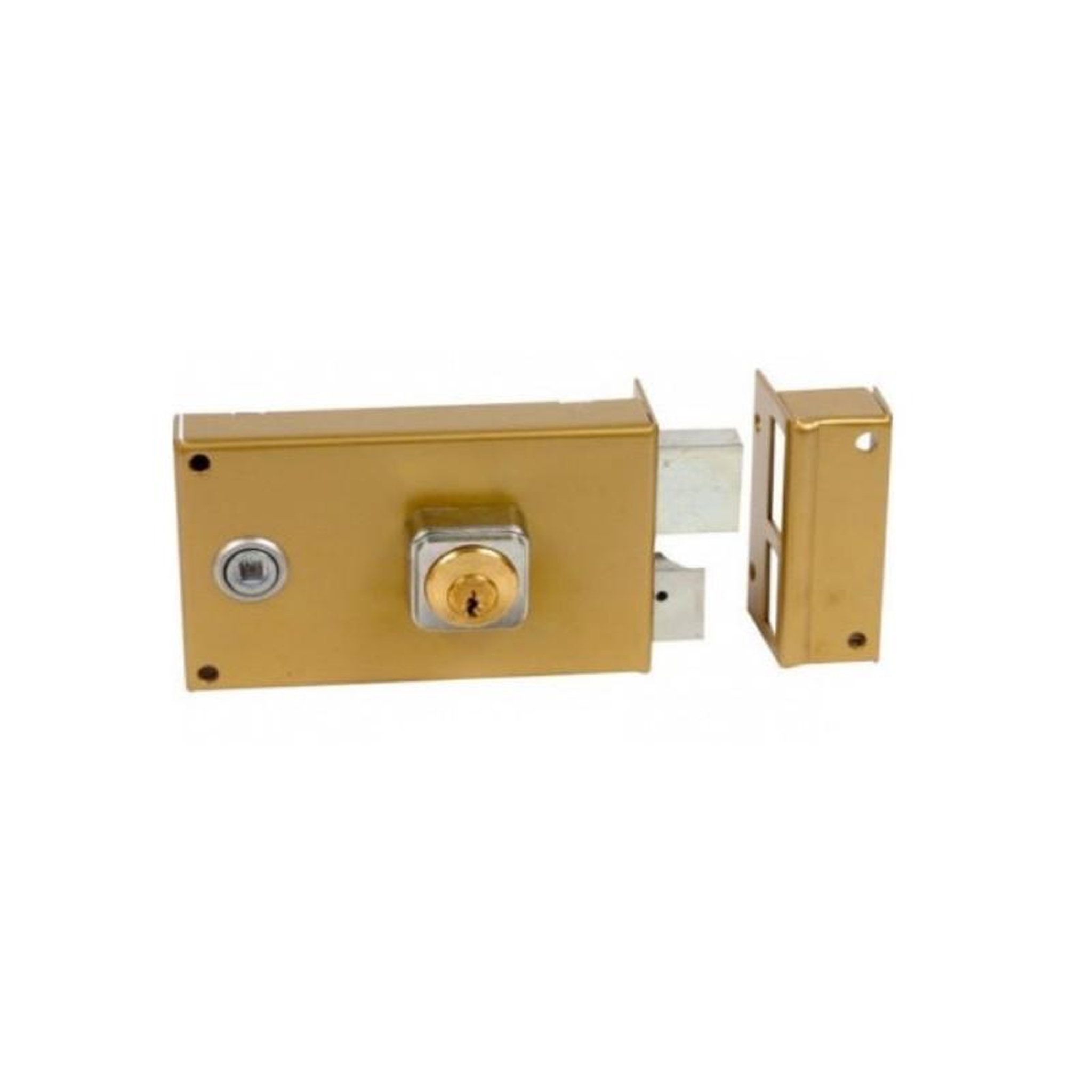 BRICARD Serrure monopoint en applique ALPHA cylindre rond horizontal fouillot droite BRICARD 352110