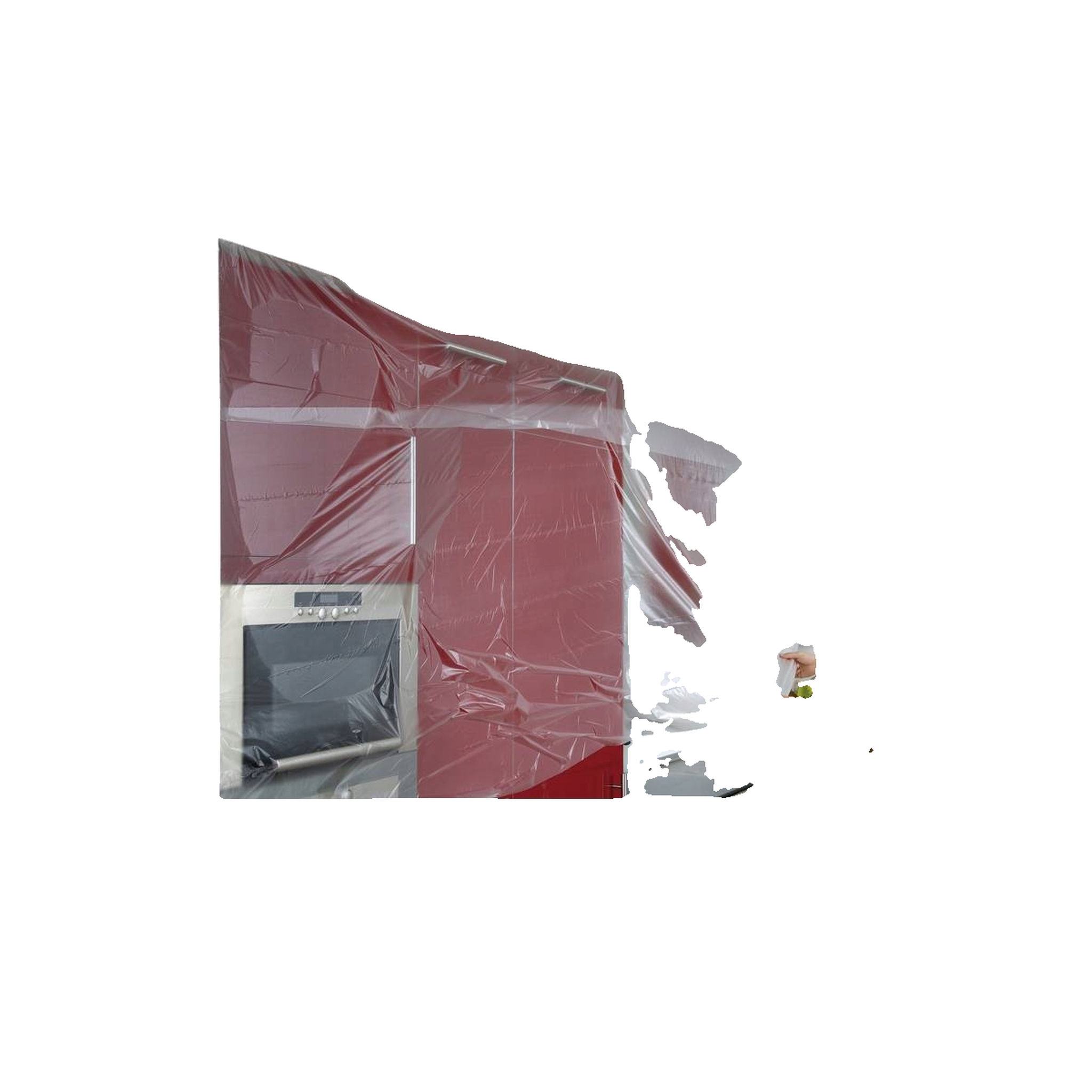 Voir la diapositive 3 : Tesa Film de masquage Tesa easy cover 33m x 1.4m beige