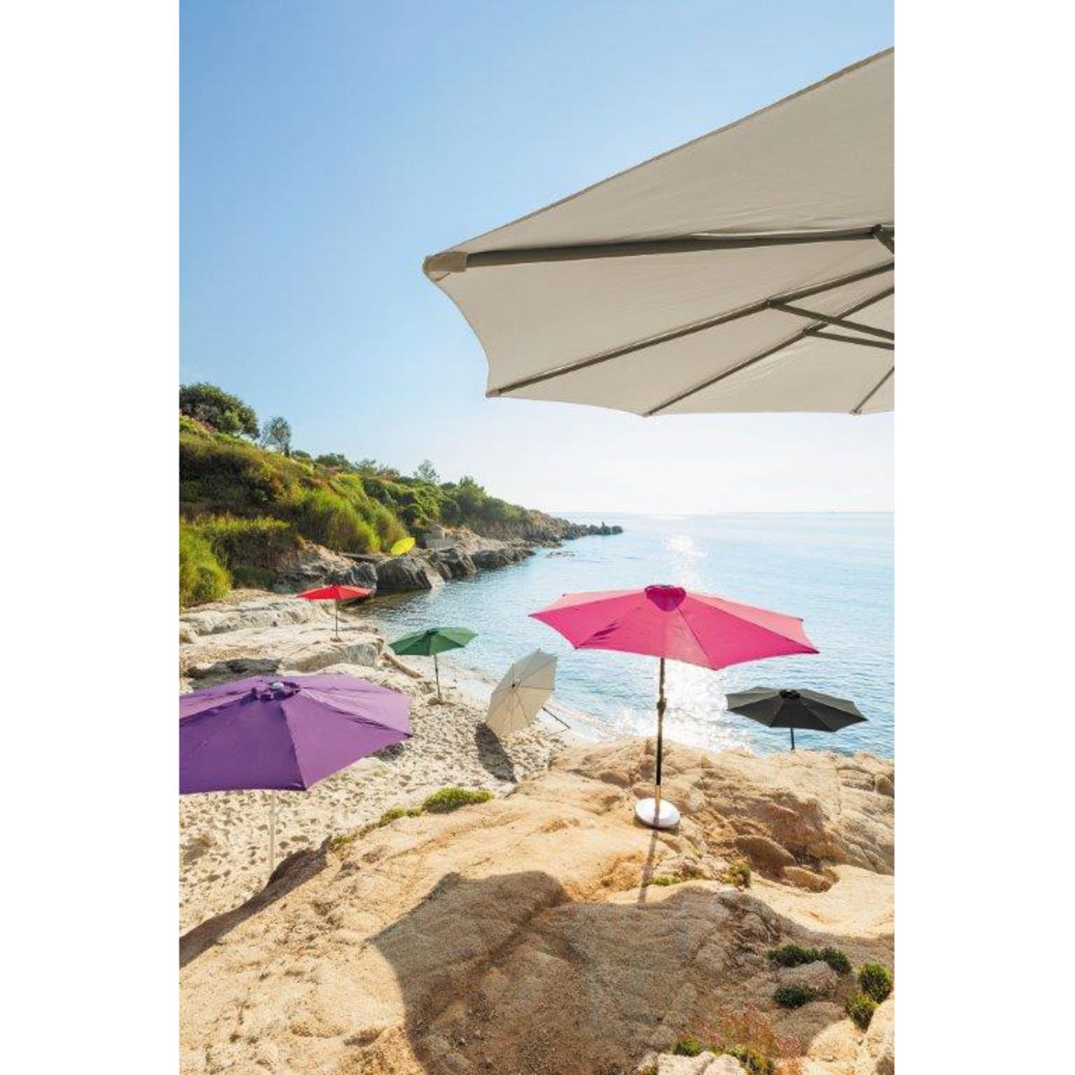 Parasol rond diam 3 m