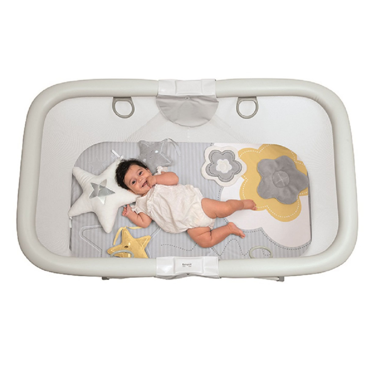 BREVI Parc bébé avec tapis de jeu Soft and Play