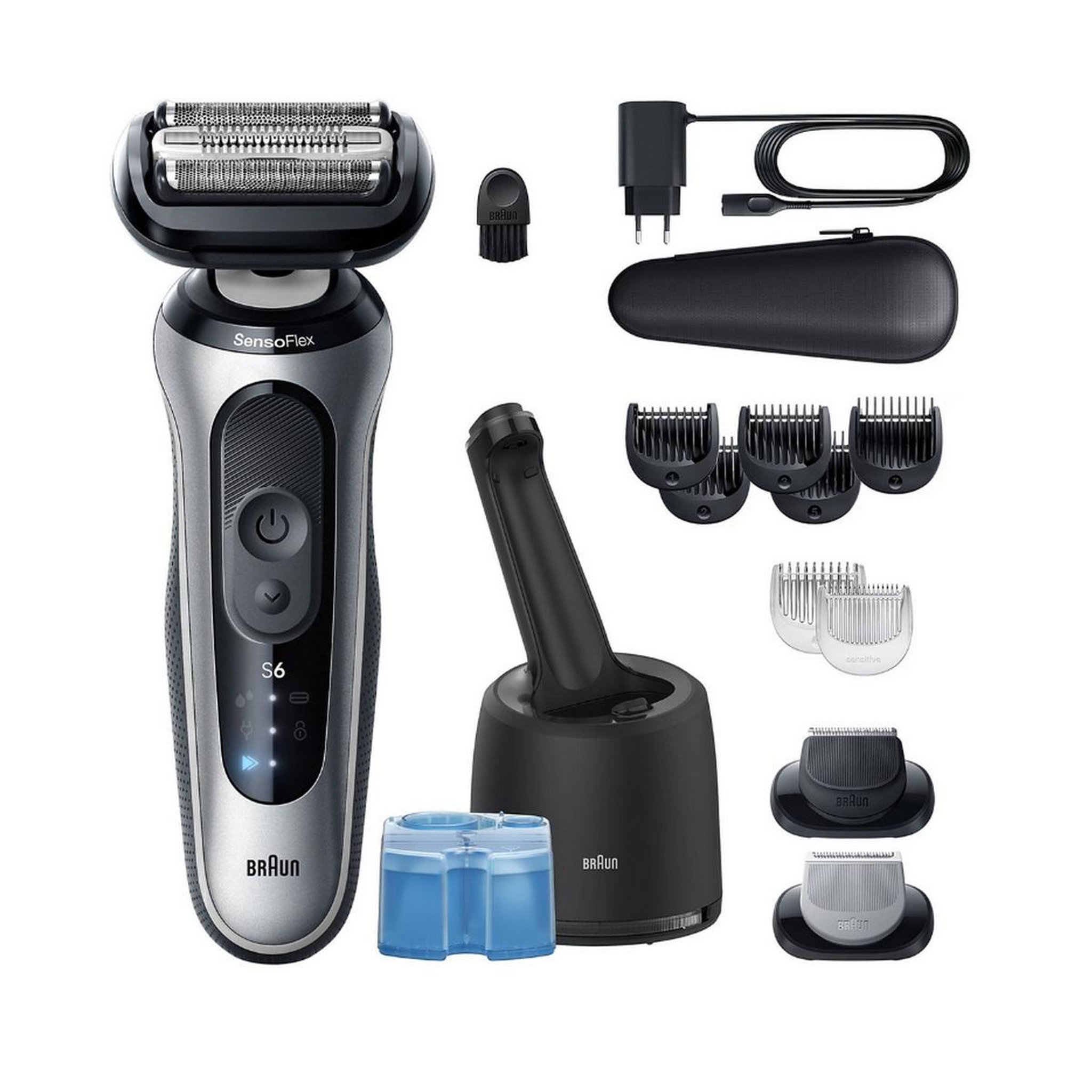 BRAUN Rasoirs électriques rechargeable - 6-62-s7650cc