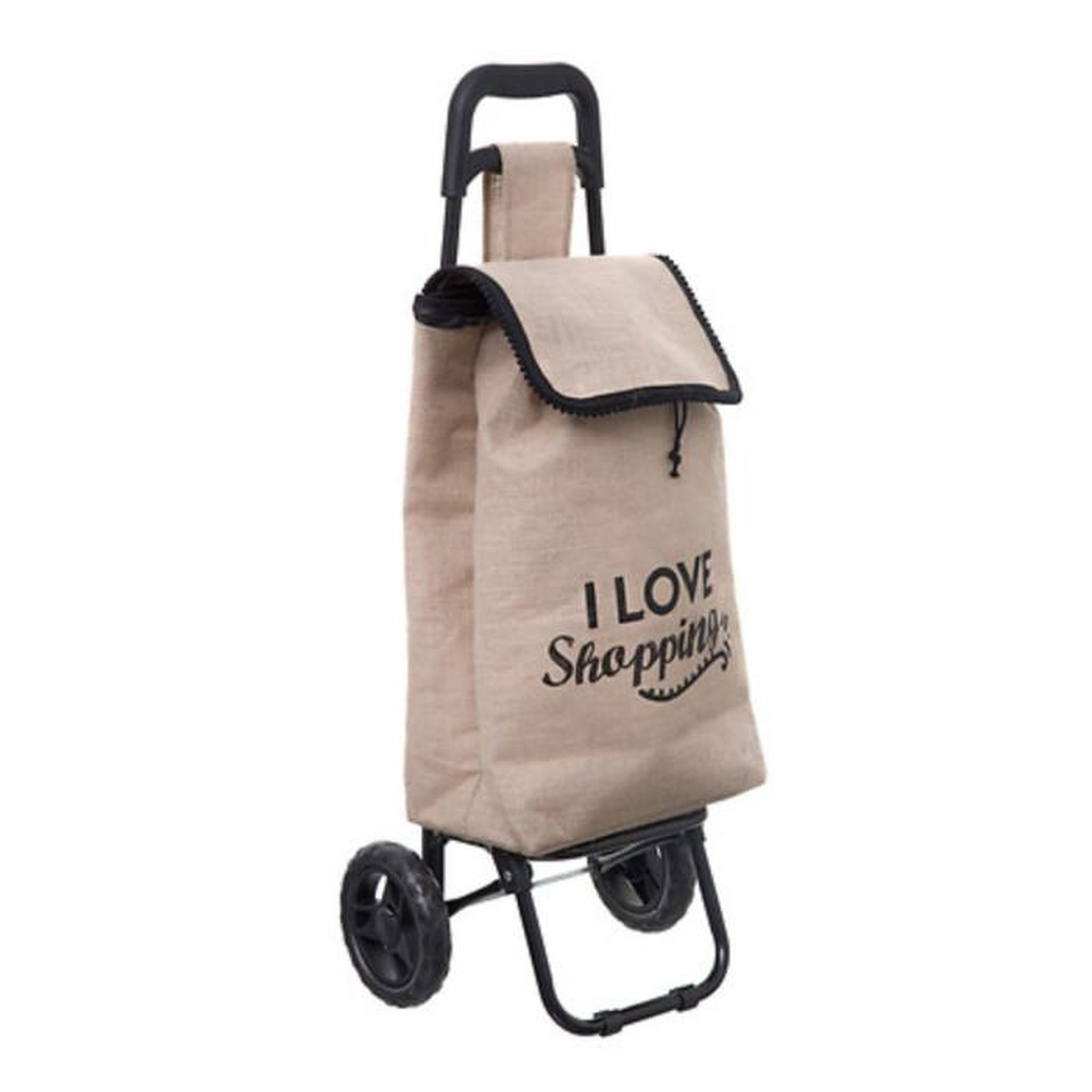 FIVE Chariot de Marché  Jute  33L Beige