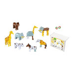Klein Animaux magnétiques - KLEIN - 0066 - 8 grands animaux Funny Puzzle, boîte fermée - 32 pieces - Des 12 mois