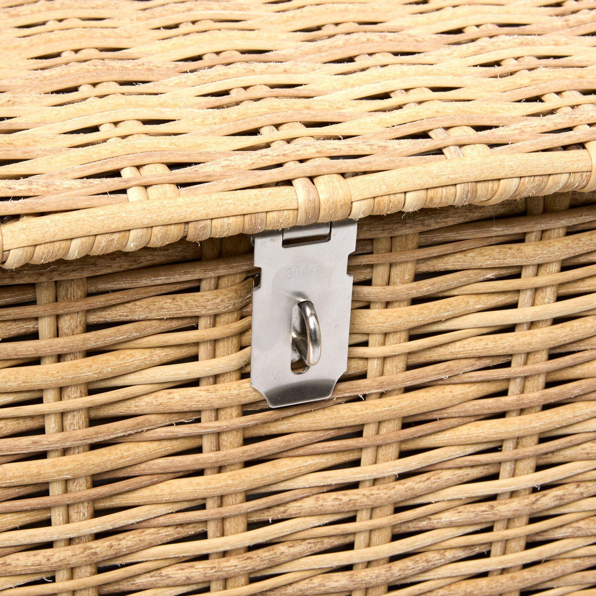 Voir la diapositive 6 : HESPERIDE Coffre rangement de jardin bayana - 300 l - marron